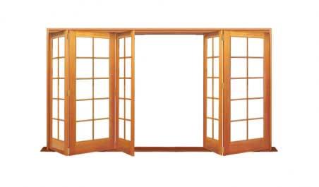 10 light: five door bifold - 3 one way 2  the other