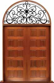 10 panel: double door