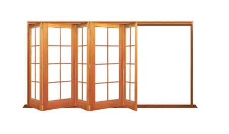 8 light: five door bifold - all left or all right