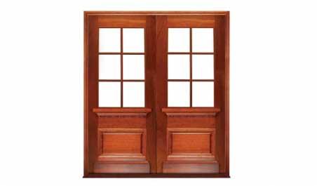 hampshire 6 light: double door