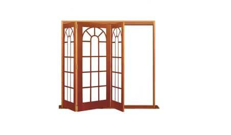 conservatory: three door bifold - all left or all right