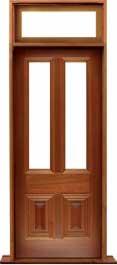 glazed cricket bat: double door