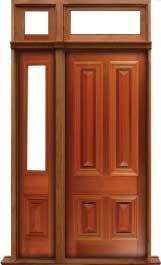 cricket bat: door in frame