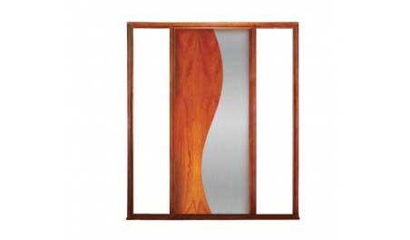 helix: single door +  two fixed glass