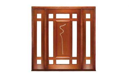 jazz pivot: single door +  two sidelights