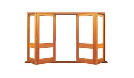 lockrail: four door bifold - 2 left + 2 right