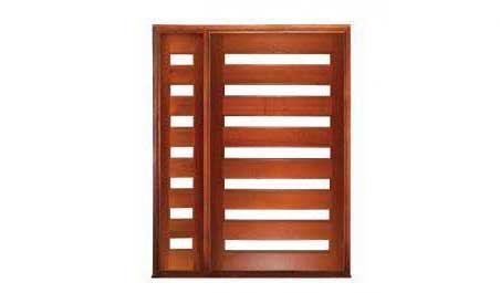 mandalay pivot: single door + sidelight on left