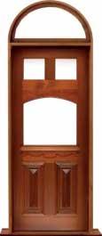 queen anne: single door + sidelight on left