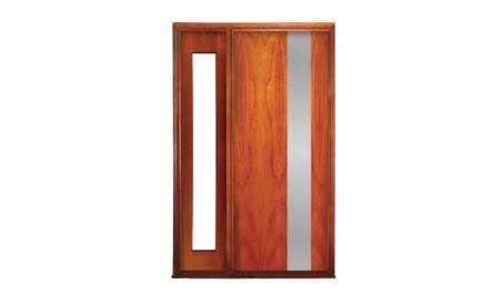 streamline: single door + sidelight on left