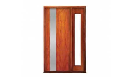 streamline: single door + sidelight on right