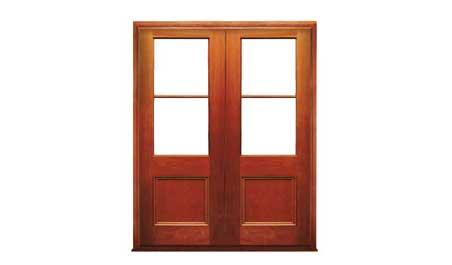 victorian twin light: double door