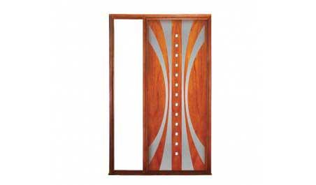zulu: single door + fixed glass on left