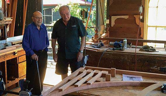 Ken Jackson on the Woodworkers Drakes